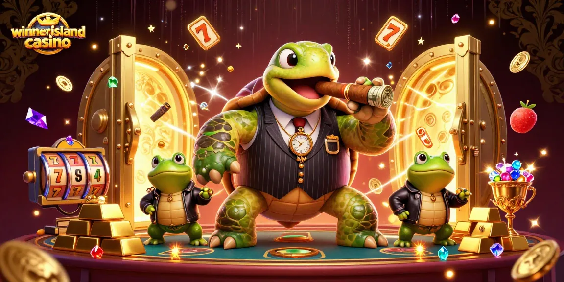 Engage in thrilling gameplay at winnerislandcasino with exotic casino characters amidst dazzling treasures.
